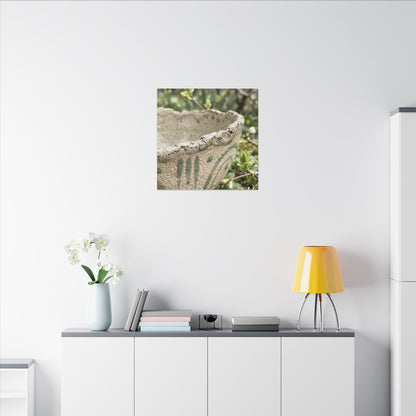 Elegant Ceramic Bowl Canvas Art - Japanese Pattern Japandi