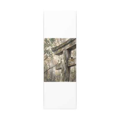 Torii Gate Spring Canvas Art | Japandi Neutral Design