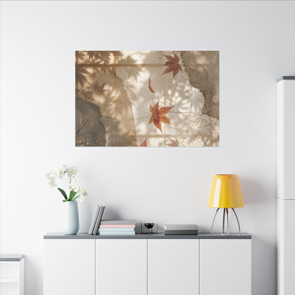 Datsuzoku Shoji Screen Canvas Art - Japandi Japanese Pattern