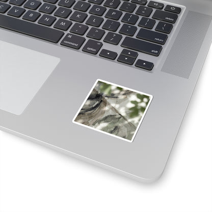 Japandi Paper Fold in Dappled | Watercolor Sticker