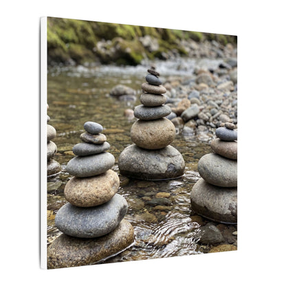Bamboo Grove Winter Canvas Art | Zen Serene Design