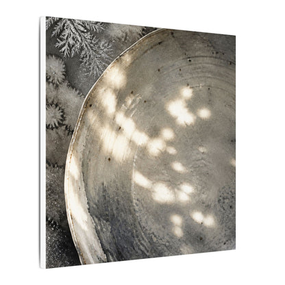 Ceramic Bowl Watercolor Canvas Art | Warm Japandi Art