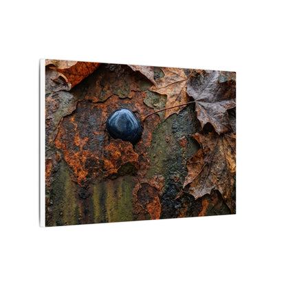 Datsuzoku Rust Patina Canvas Art - Dark Japandi Moody Minimal
