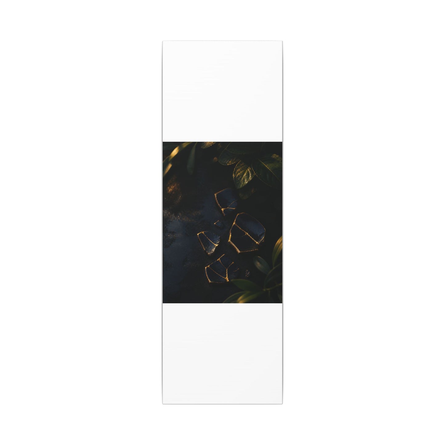 Summer Broken Pottery Moody Minimal Canvas Art | Atmospheric Decor