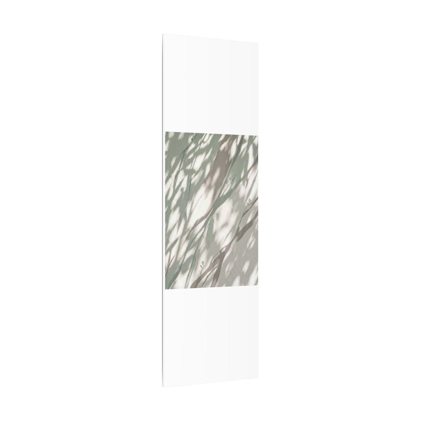 Japandi Shadow Play in Dappled | Japanese Pattern Canvas Art