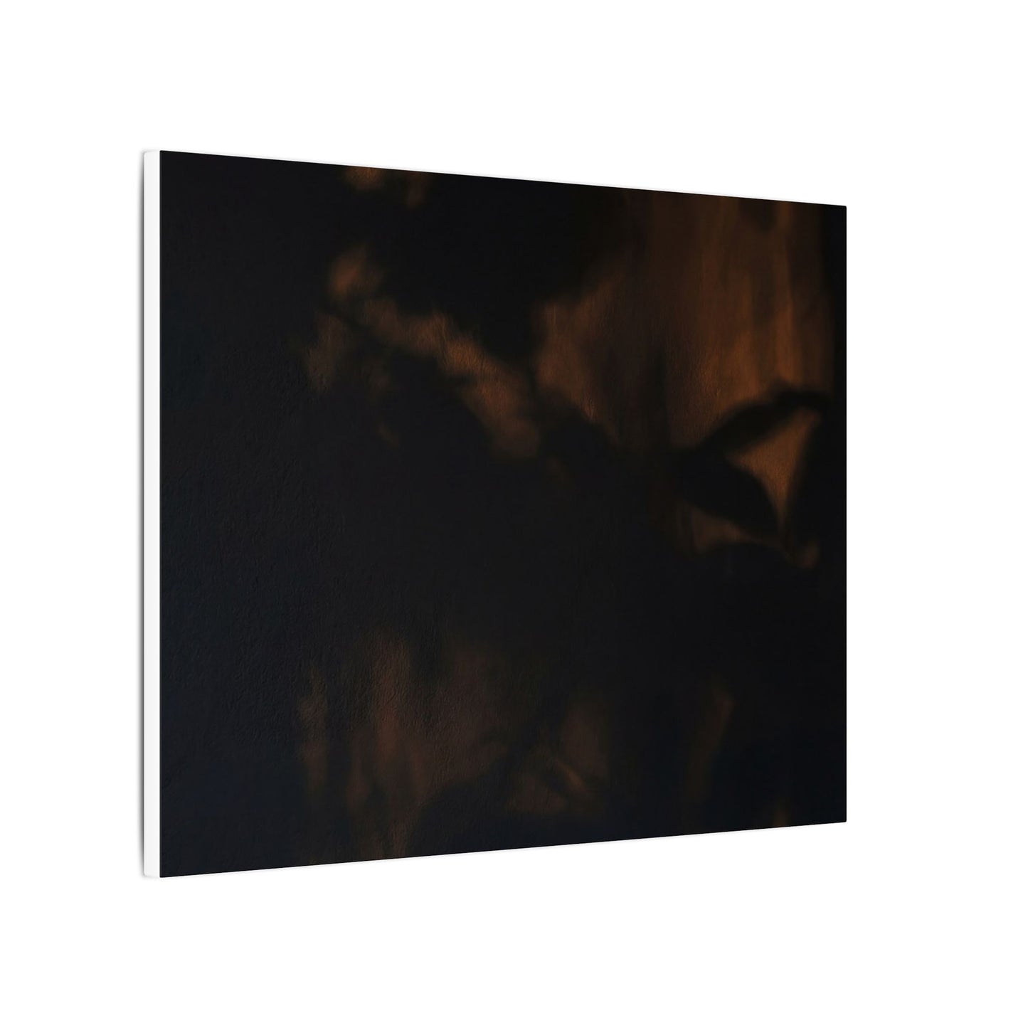 Shadow Play Summer Canvas Art | Dark Japandi Sophisticated Design