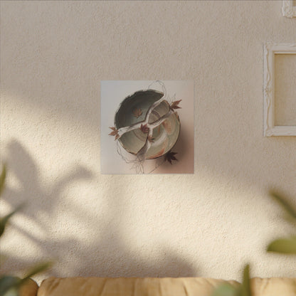 Dawn Ceramic Bowl Canvas Art - Japandi Fukinsei