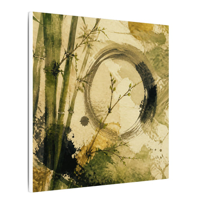 Ink Brushstroke Sumi E Canvas Art | Calm Zen Art