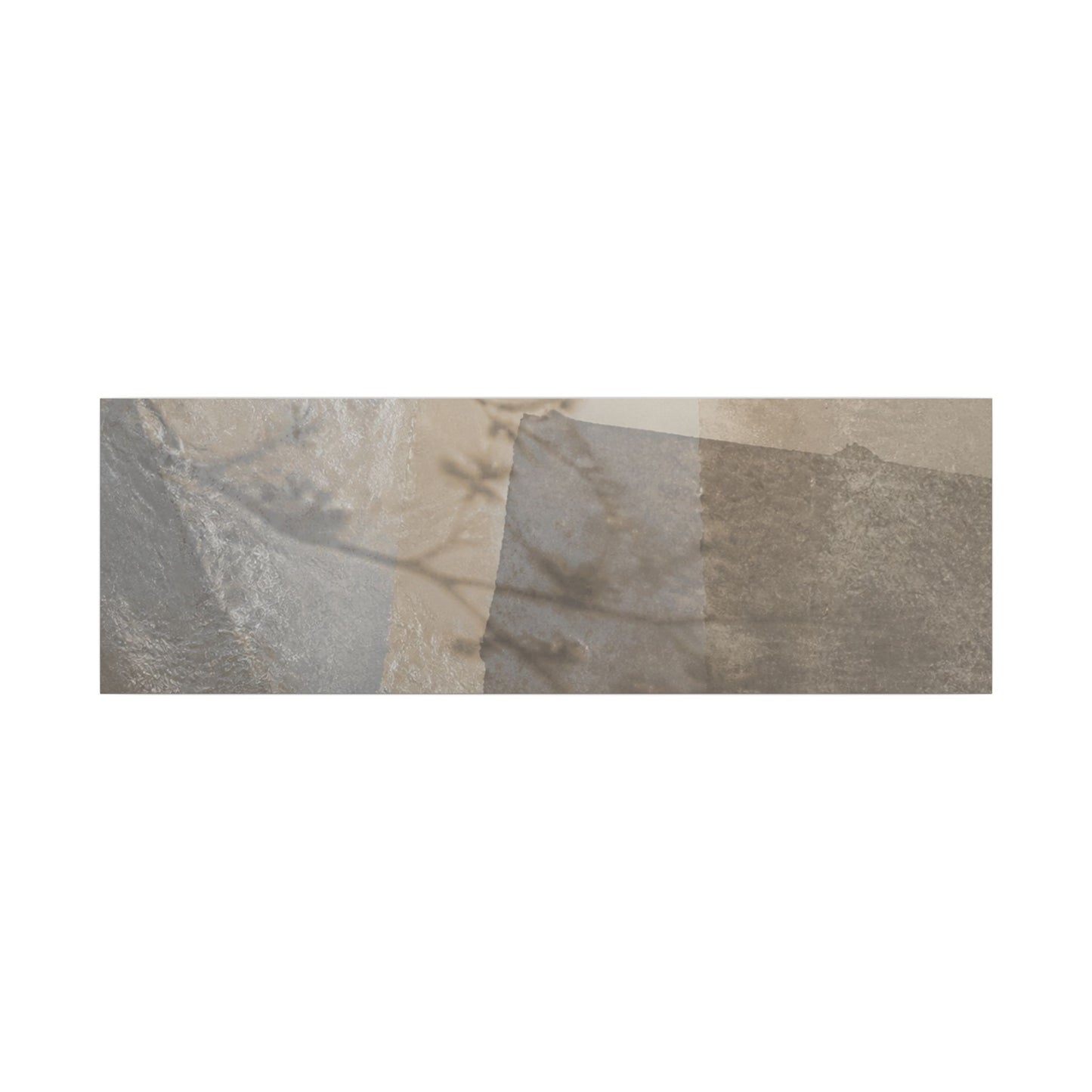 Neutral Shadow Play Canvas Art - Texture Japandi