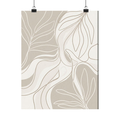 Japandi Minimalist Wall Art Print Art Print