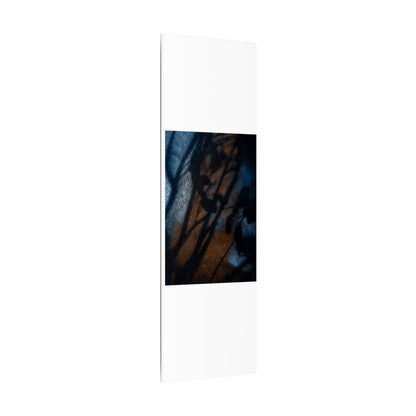 Moonlight Shadow Play Canvas Art - Dark Japandi Ma