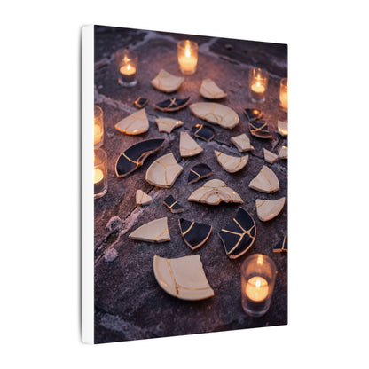 Winter Broken Pottery Broken Beauty Canvas Art | Beautiful Decor