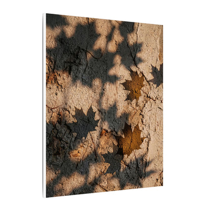 Cozy Shadow Play Canvas Art - Texture Japandi