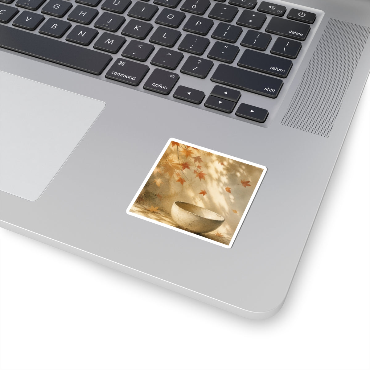 Neutral Ceramic Bowl Sticker - Watercolor Japandi