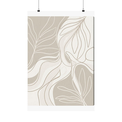 Japandi Minimalist Wall Art Print Art Print