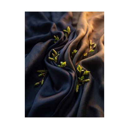 Spring Silk Drape Moody Minimal Wall Art Print | Bold Decor