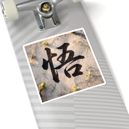 Art Spring Sticker | Zen Contemplative Design