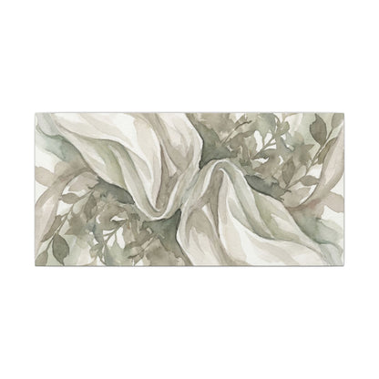 Summer Silk Drape Watercolor Canvas Art | Cozy Decor