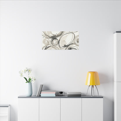 Handcrafted Feel Japandi Watercolor Canvas Art