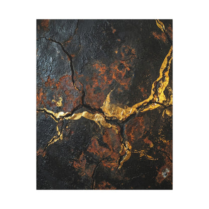 Kintsugi Broken Beauty Canvas Art