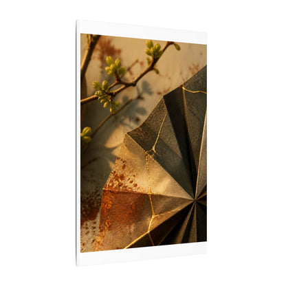Ma Paper Fold Canvas Art - Kintsugi Broken Beauty