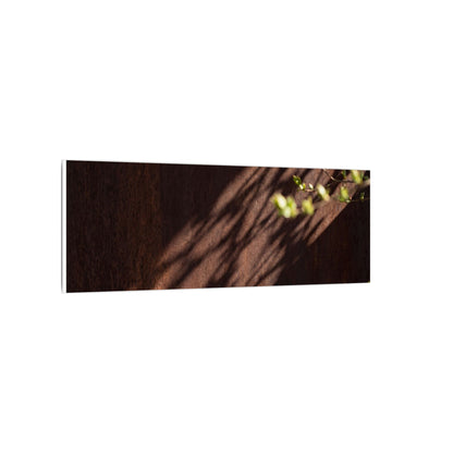 Rust Patina Moody Minimal Canvas Art | Sophisticated Dark Japandi Art