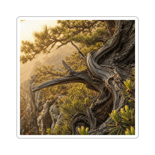 Pine Tree Sticker | Spring Cottagecore Forest Whimsy Art