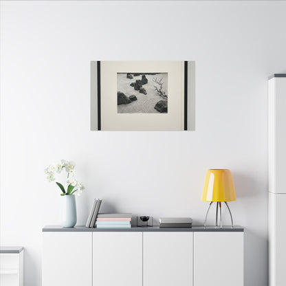 Karesansui Dry Zen Karesansui Canvas Art