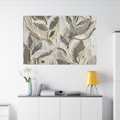 Japandi Textured Canvas Art