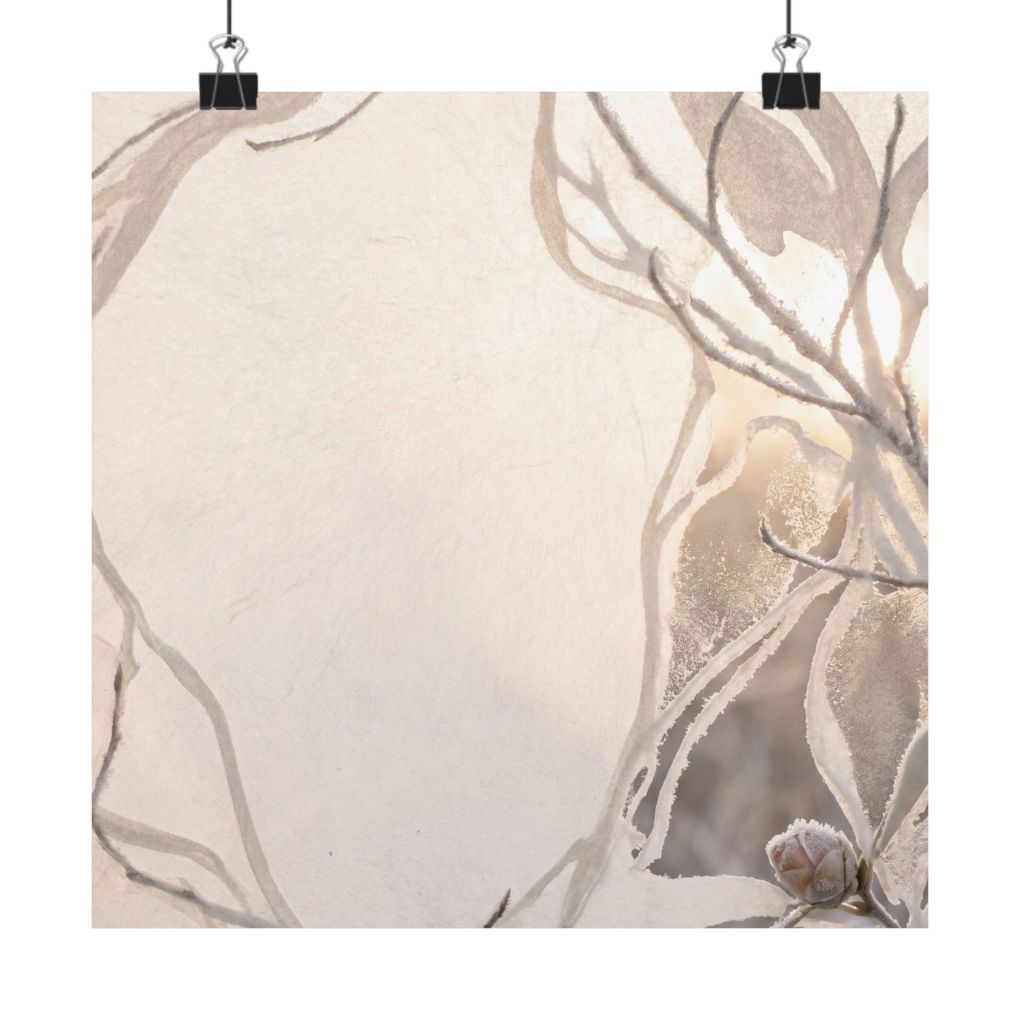 Golden Hour Shoji Screen Wall Art Print - Japandi Datsuzoku