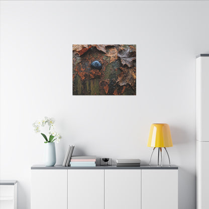 Datsuzoku Rust Patina Canvas Art - Dark Japandi Moody Minimal