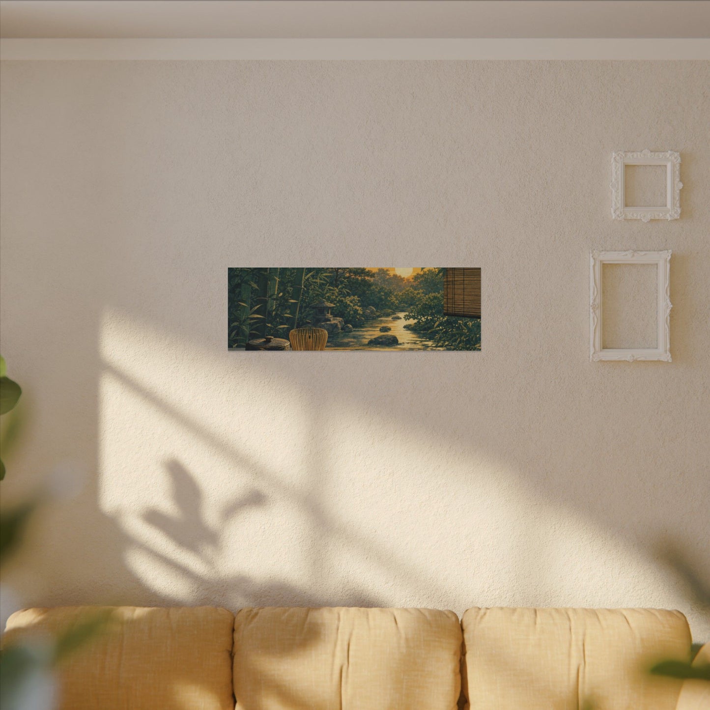 Ma Tea Ceremony Canvas Art - Zen Ukiyo E Inspired