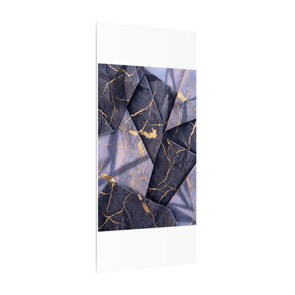 Seijaku Paper Fold Canvas Art - Kintsugi Gold Vein