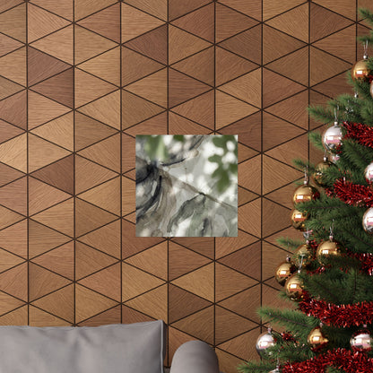 Japandi Paper Fold in Dappled | Watercolor Wall Art Print