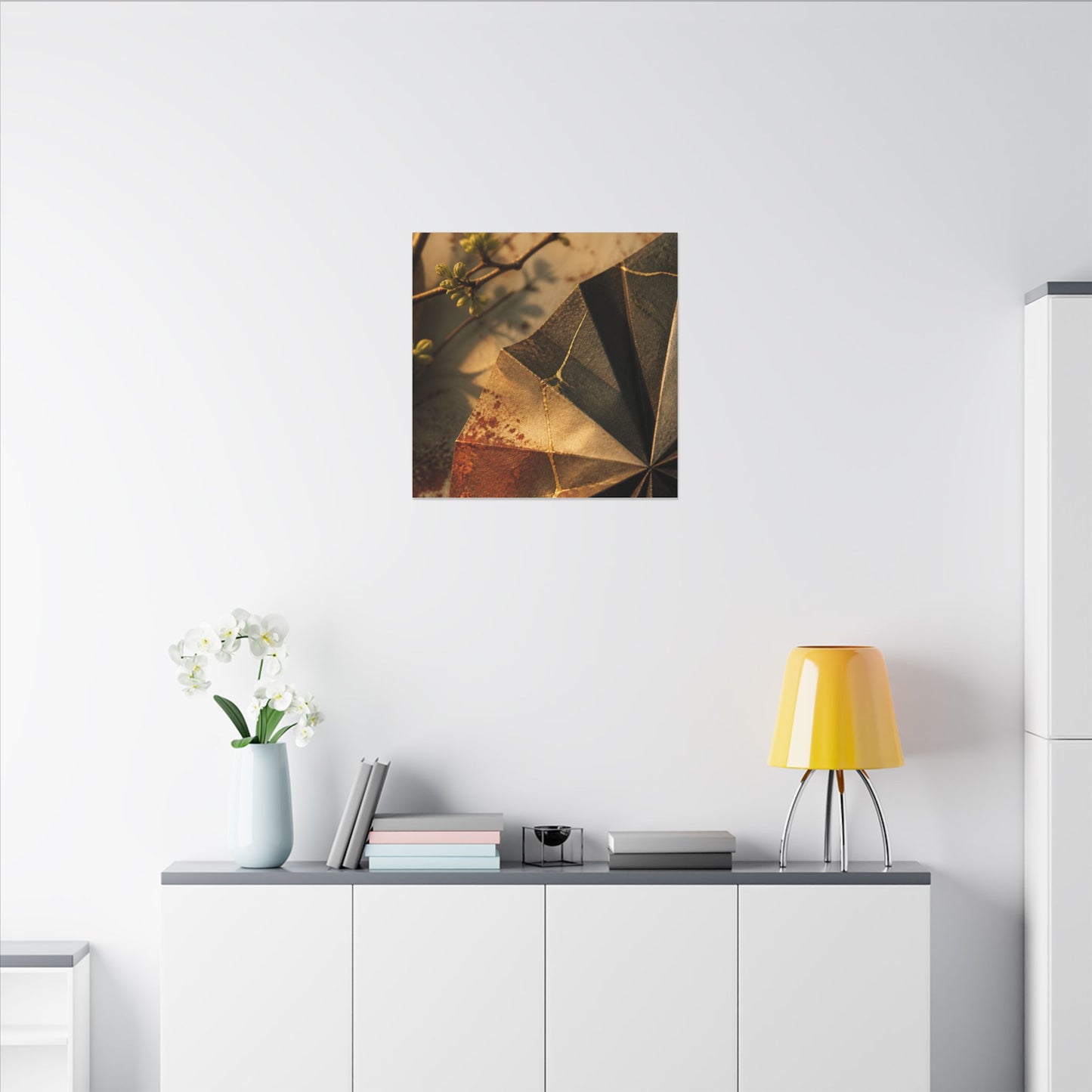 Ma Paper Fold Canvas Art - Kintsugi Broken Beauty