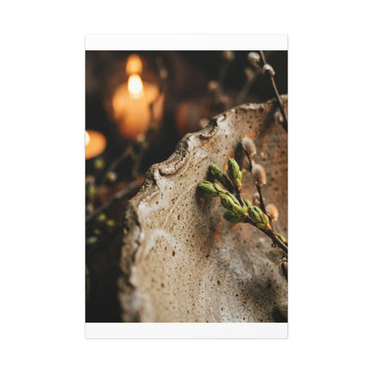 Overcast Ceramic Bowl Canvas Art - Japandi Ma