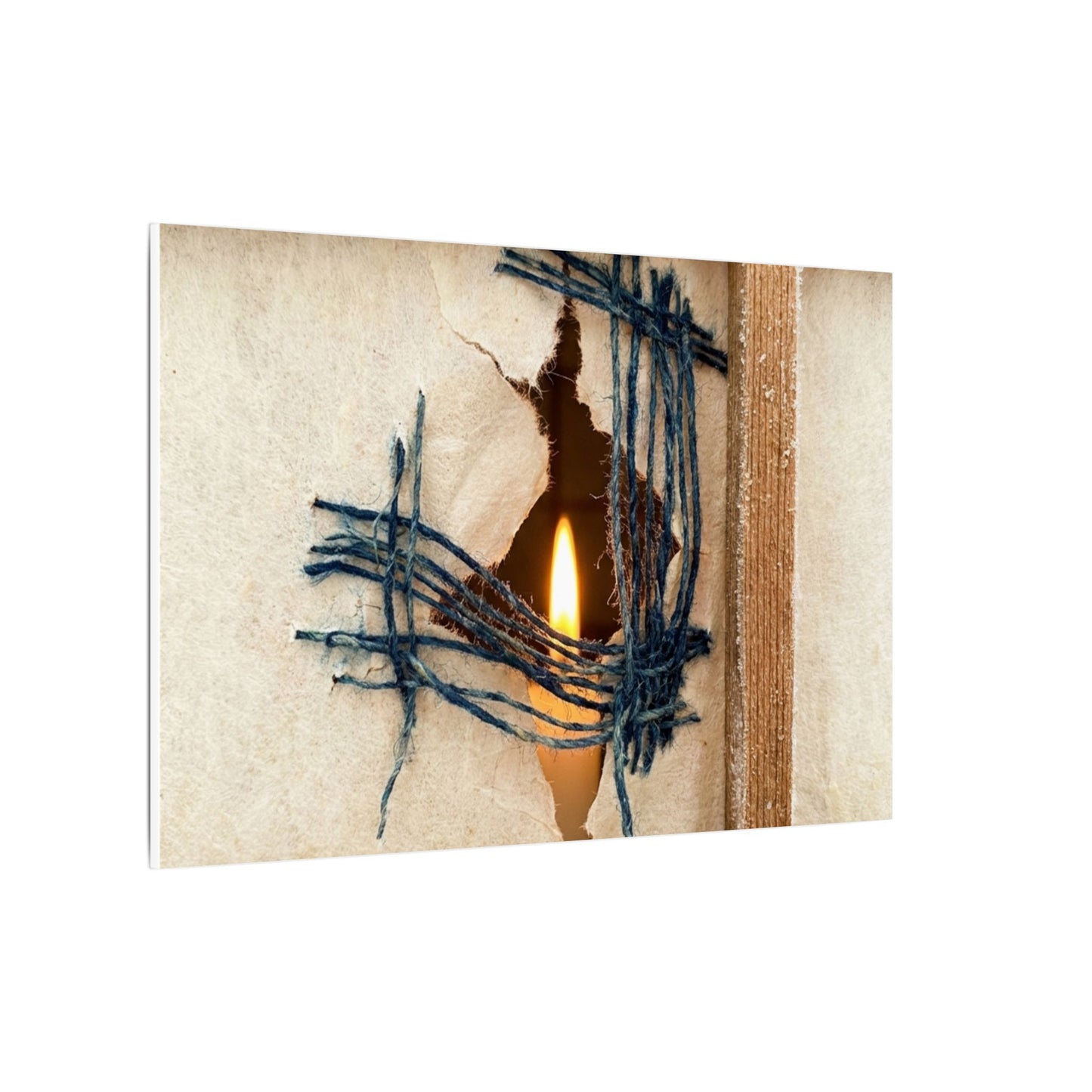 Winter Shoji Screen Broken Beauty Canvas Art | Resilient Decor