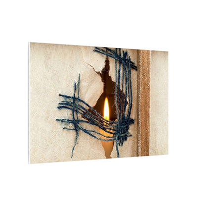 Winter Shoji Screen Broken Beauty Canvas Art | Resilient Decor