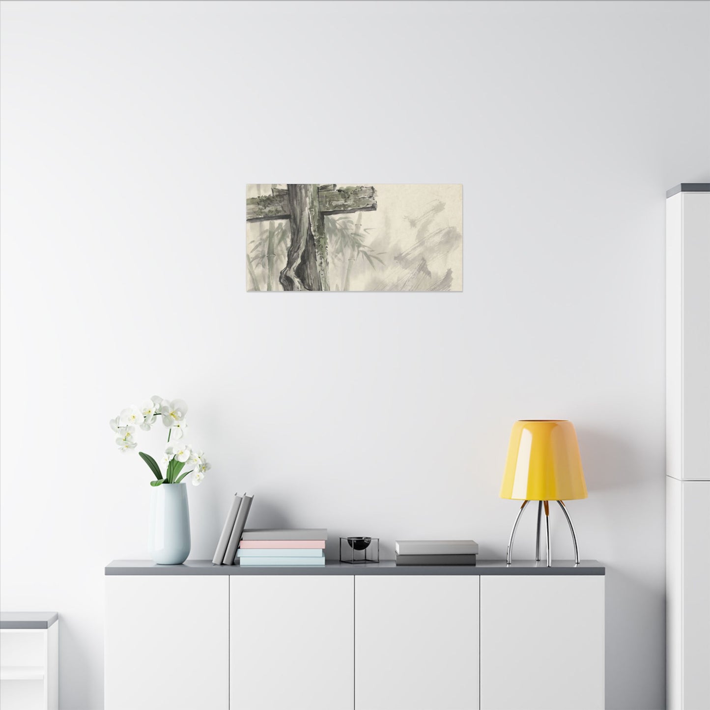 Torii Gate Summer Canvas Art | Zen Tranquil Design
