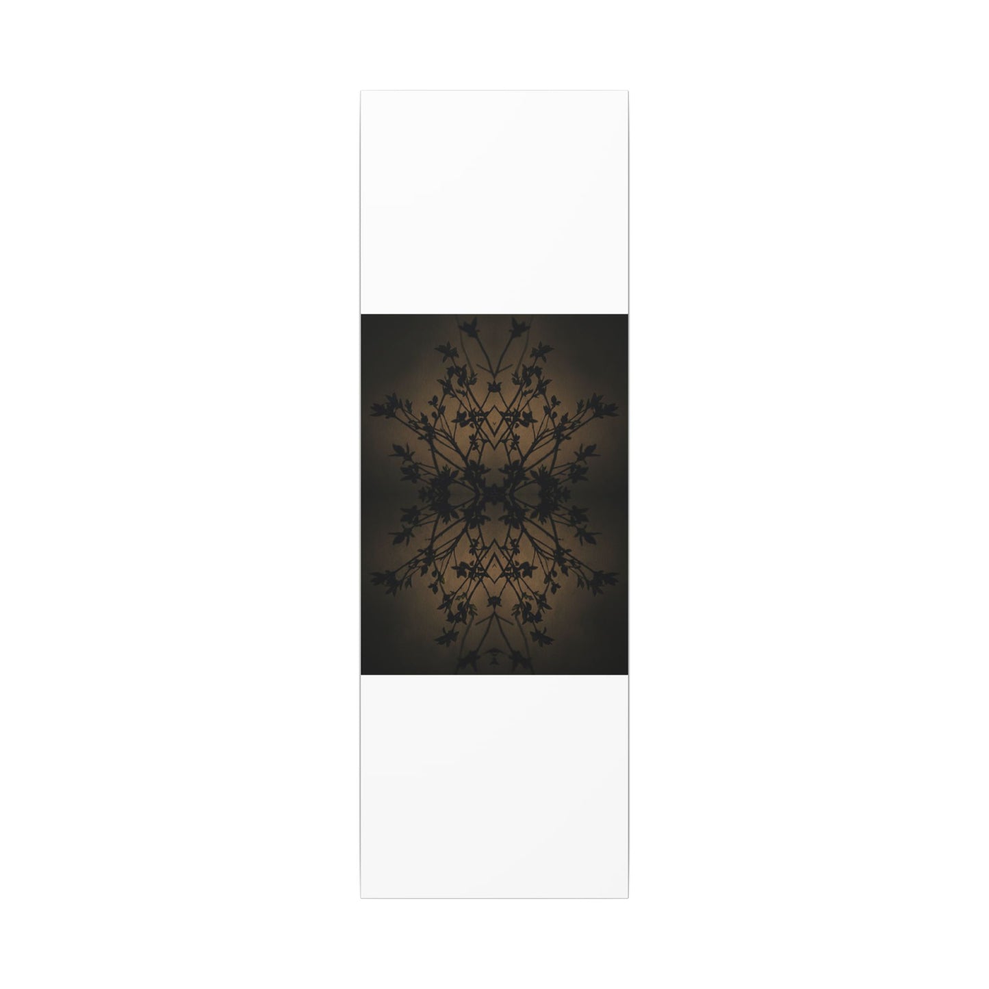 Golden Hour Shadow Play Canvas Art - Dark Japandi Seijaku