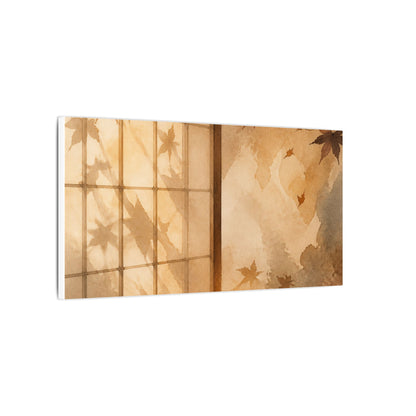 Candlelight Shoji Screen Canvas Art - Japandi Ma