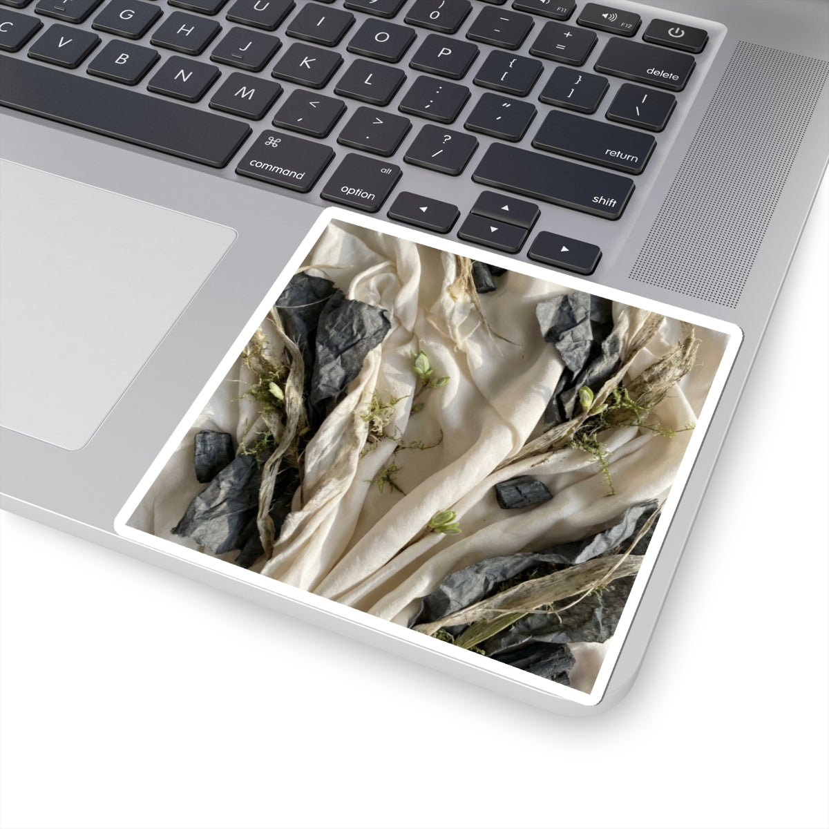 Japandi Silk Drape in Dawn | Texture Sticker