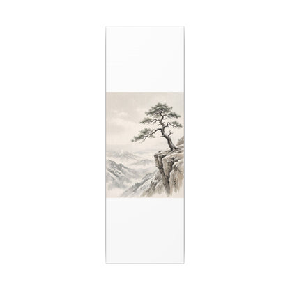 Seijaku Pine Tree Canvas Art - Japandi Japanese Pattern