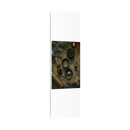 Tea Ceremony Canvas Art | Winter Zen Ukiyo E Inspired Art