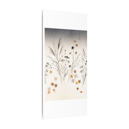 Dawn Dried Flowers Canvas Art - Japandi Kanso
