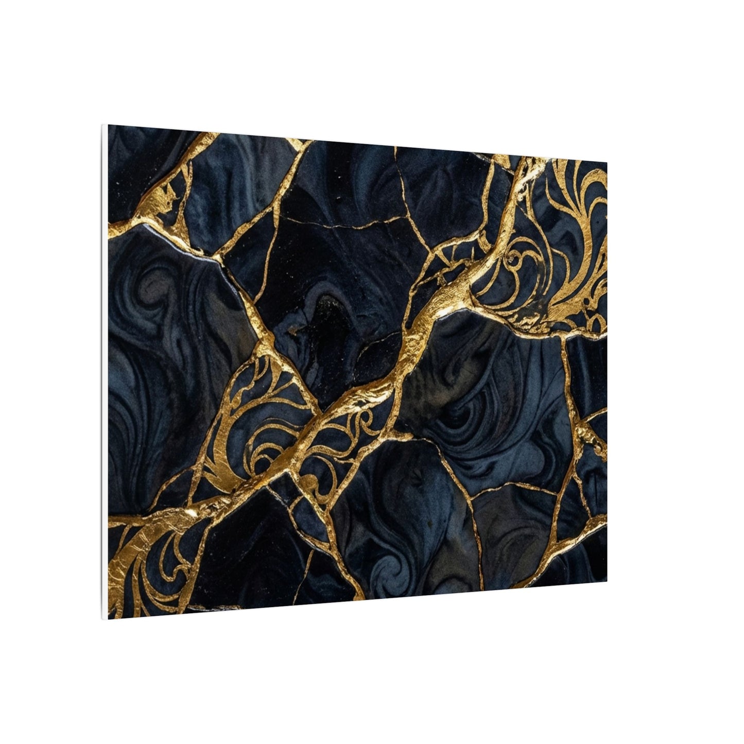 Kintsugi Gold Vein Canvas Art