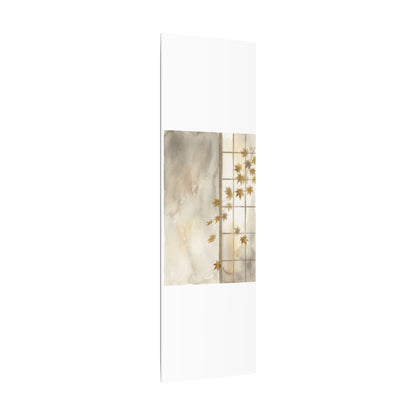 Warm Shoji Screen Canvas Art - Watercolor Japandi