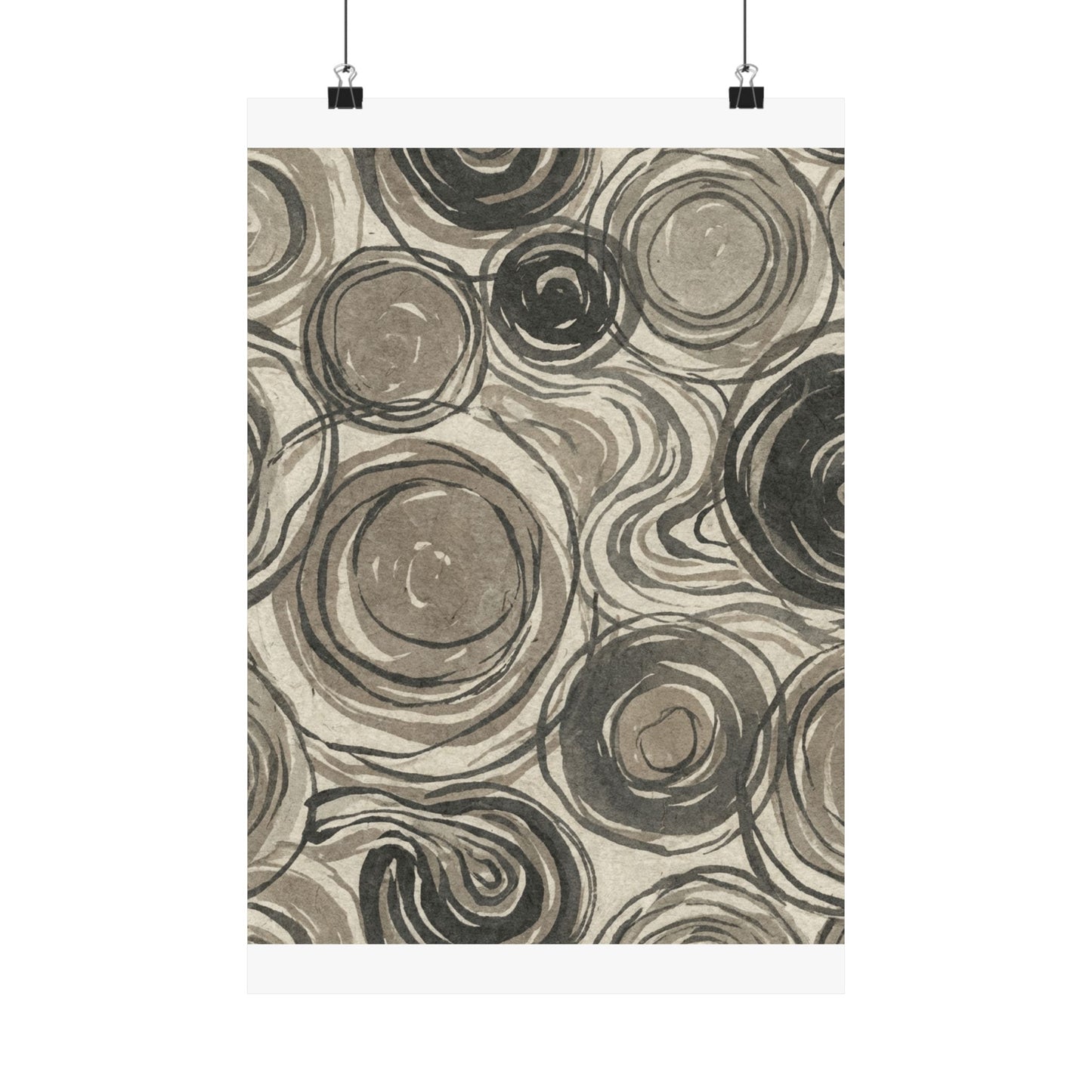 Wabi-sabi Pattern Japandi Japanese Pattern Wall Art Print | Wabi-sabi Pattern Japanese Pattern Art Print