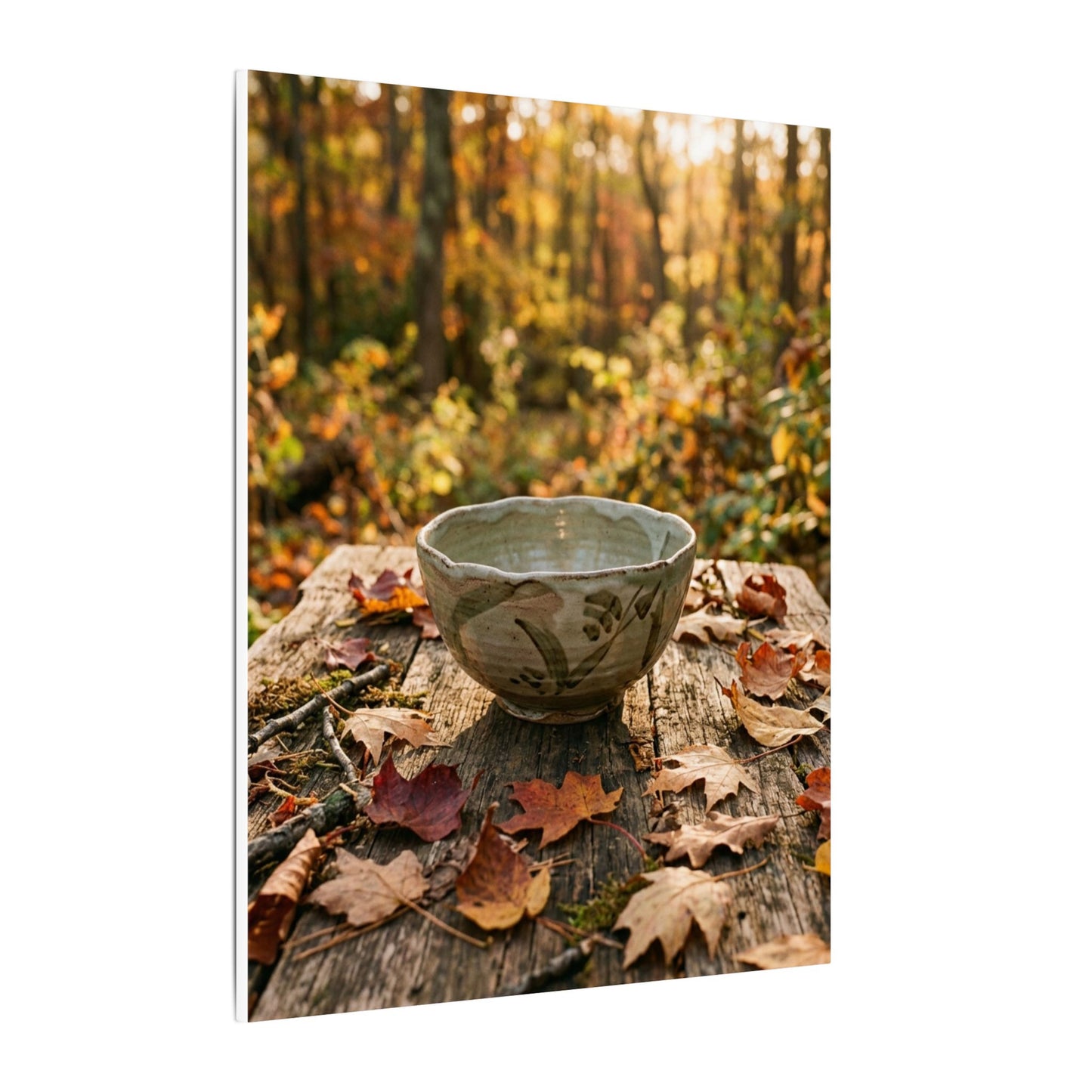 Spring Rock Garden Moody Minimal Canvas Art | Luxurious Decor