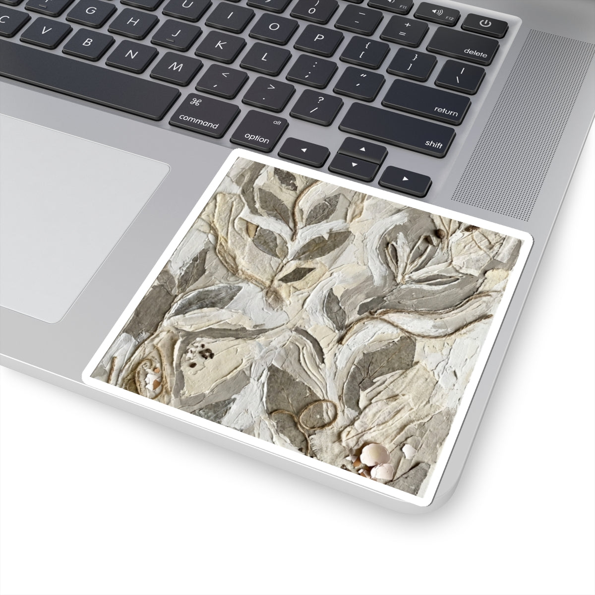 Japandi Textured Sticker Art Print